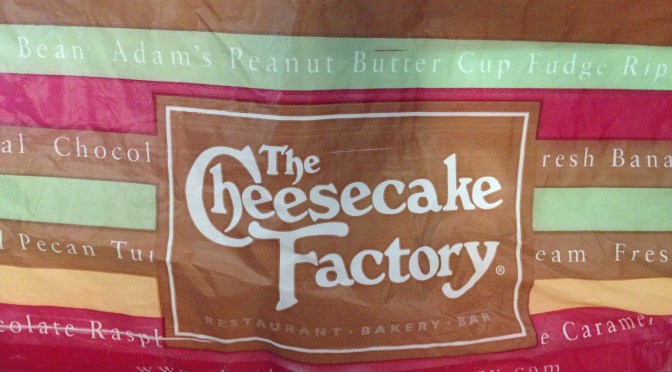 The Cheesecake Factory & I