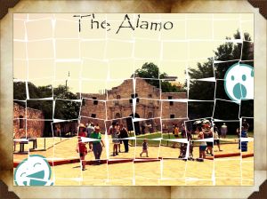 The Alamo, the city's landmark