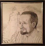 My drawing for my Dad's 50th Birthday