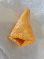 My empty fortune cookie... (still yummy, though ;o)