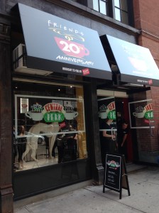 Looks familiar? Right, it's the "Central Perk" Café from "Friends" :-)