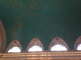 Detail of ceiling at Grand Central Terminal