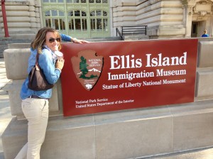 Immigration Museum on Ellis Island - naturally I had to see that