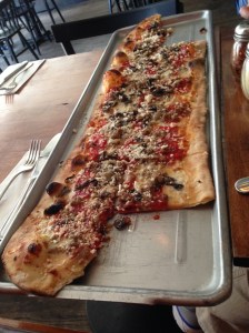 Yummmmm, Pizzaaaa! Enjoyed in Little Italy, of course