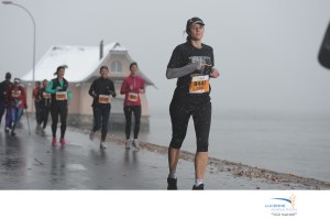 Approx. half way into the half marathon @Luzern Marathon, October 2012.