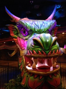 The MGM's (if I remember right) massive Chinese Dragon.