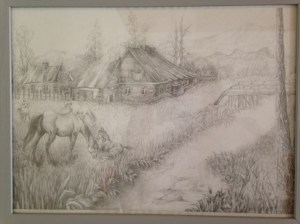 One of grandpa's amazing drawings.