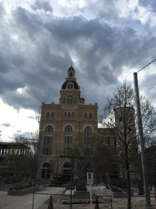 Hotel Emma in a pretty dramatic weather setting.