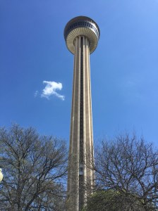 The Tower of Americas, San Antonio's tallest building.
