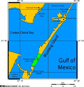 Mustang Island.