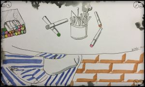 Note the re-introduced socks... / Man bemerke die wiedereingeführten Socken...