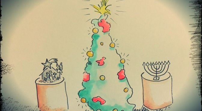 Christmas decoration: Office