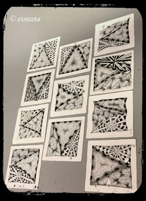 Zentangle Tile Mosaic